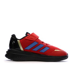 Baskets Rouge Garçon Adidas Marvel vue 0