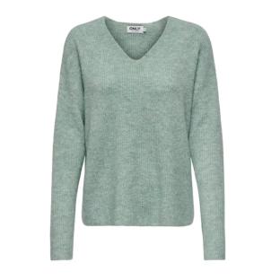 Pull Vert D'eau Femme Only Camilla pas cher