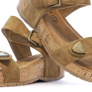 Sandales Marron Femme Chattawak Laspinas vue 0