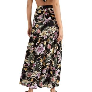 Jupe Noire à Motifs Femme O'Neill Flower Skirt vue 2