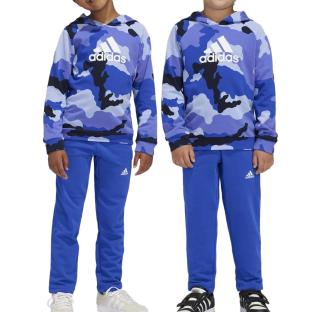 Ensemble Bleu Garçon Adidas IY4301 vue 2