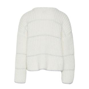 Pull Ecru Fille Vero Moda Shila vue 0