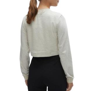 T-shirt Manches Longues Gris Chiné Femme Mamalicious Jose vue 0