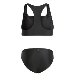 Maillot de bain Noir Fille Adidas Big Bars vue 0