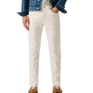Vaqueros slim blancos para hombre de Pepe Jeans, modelo Slim Hatch ver 0