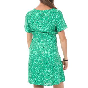 Robe Verte à Motifs Femme Vero Moda Easy vue 2