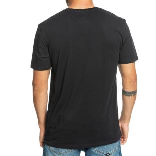 T-Shirt Noir Homme Quiksilver Inshapes vue 0