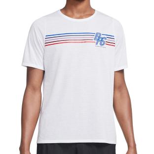 T-shirt de Running Blanc Homme Nike Rise 365 pas cher