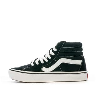 Baskets Noir/Blanc Homme Vans Sk8-hi pas cher