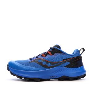 Chaussures de Running Bleu Femme Saucony Peregrine pas cher