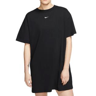 Robe t-shirt Noire Femme Nike Essential pas cher