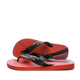 Tongs Rouge Homme Havaianas Max Basic pas cher