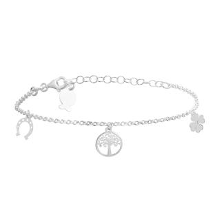 Bracelet Argent Clio Blue Arbre De Vie pas cher