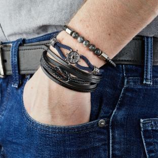 Bracelet Noir Geographical Norway 315063 vue 0