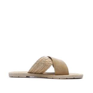 Sandales Beiges Femme Chattawak Dacota vue 2