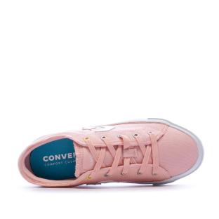 Baskets Roses Femme Converse Star Replay vue 4