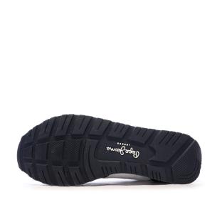 Baskets Gris/Blanc Homme Pepe Jeans Brit Road vue 5