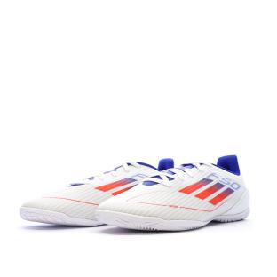 Chaussures de Foot Blanches Adidas F50 Club In vue 0
