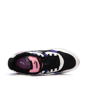 Baskets Blanches/Noires/Roses Femme Puma Xray Speed Lite vue 4