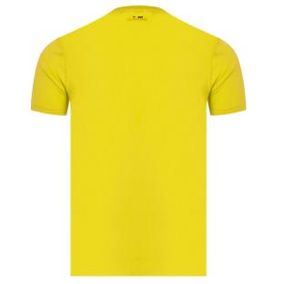 T-Shirt Jaune Homme US Polo ASSN Luca vue 2