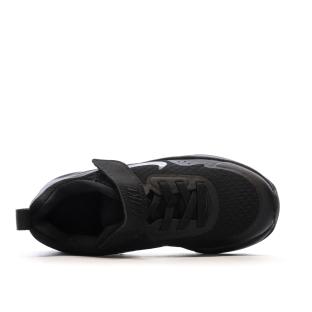 Baskets Noires Garçon Nike Wearallday CJ3817 vue 4
