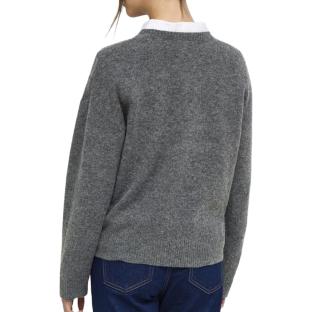 Pull Gris foncé Femme Only Lolivia vue 0