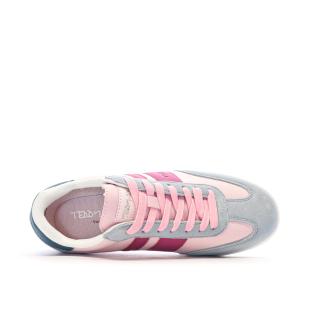 Baskets Rose/Bleu Femme Teddy Smith 120132 vue 4