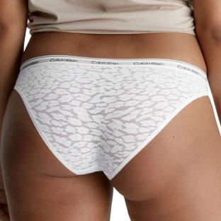 Culotte Blanche Femme Calvin Klein Jeans QD5050E vue 2