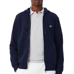 Sweat Zippé Marine Homme Lacoste Zipped vue 0