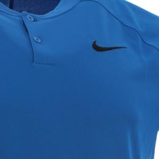 Polo de sport Bleu Homme Nike Dry vue 3