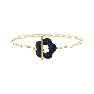 Bracelet Doré/Marine Femme Clio Blue PKBR0111 vue 0