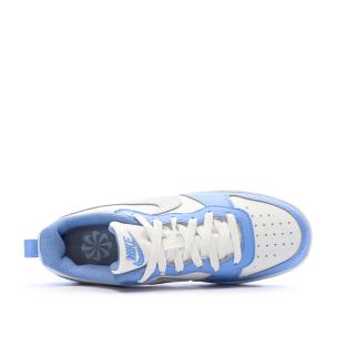 Baskets Bleues Garçon/Fille Nike Court Borough Low vue 4