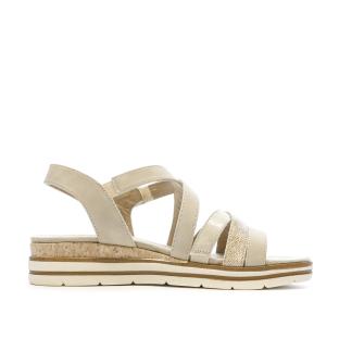 Sandales Beige Femme RELIFE Lalife vue 2