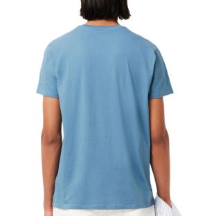 Camiseta azul para hombre de Lacoste TH6709 ver 0