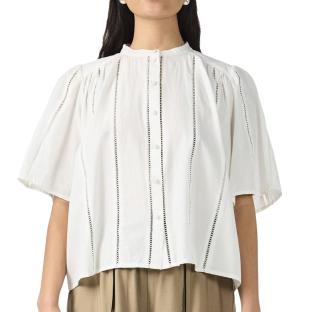 Blouse Blanche Femme YAS 26034470 vue 0