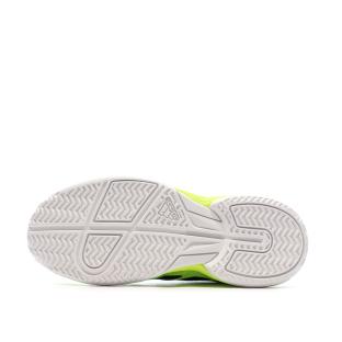 Chaussures de Padel Jaune Fluo Adidas Ubersonic vue 0