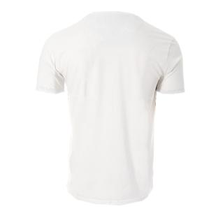 T-shirt Blanc/Marine Homme RMS26 Jungle vue 2