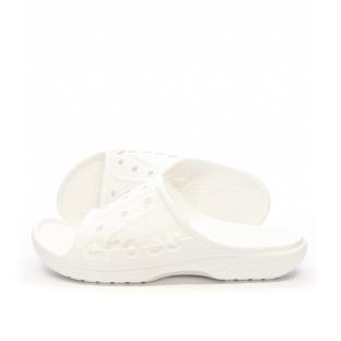 Claquettes Crocs Blanches Homme Baya Slide U pas cher