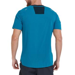 T-shirt Bleu Homme Nike Rise67 vue 2