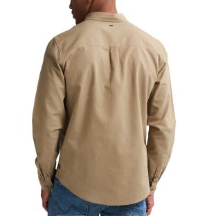 Chemise Kaki Homme Petrol Industries Sleeve vue 2
