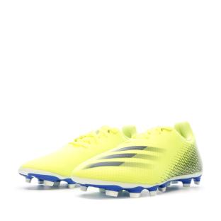 Chaussures de football Jaune Homme Adidas X Ghosted.4 vue 6