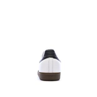 Baskets Blanches/Noires Garçon/Fille Adidas Samba vue 3