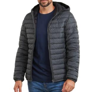 Doudoune Gris/Noir Homme Teddy Smith Blighter pas cher