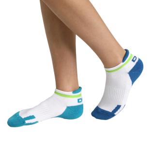 x2 Paires de Chaussettes Blanc/Bleu Garçon Dim D0B47 vue 2