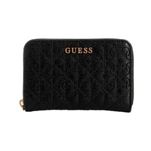 Portefeuille Noire Femme Guess Aveta pas cher
