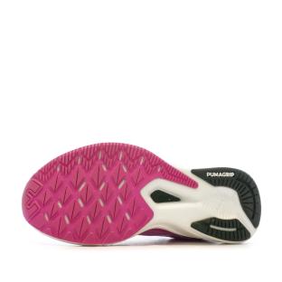 Chaussures de Running Fuchsia Femme Puma Deviate Nitro vue 5