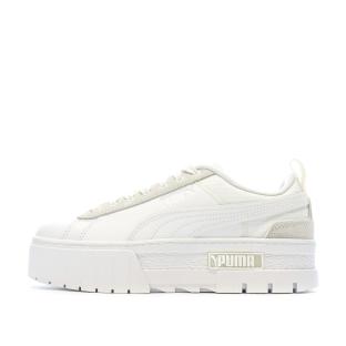 Baskets Blanches Femme Puma Mayze Tech pas cher