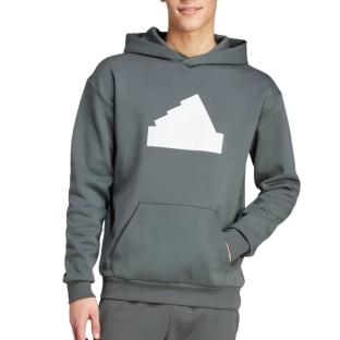 Sweat à Capuche Gris Homme Adidas M Fi Bos Hd pas cher