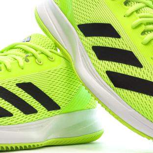 Chaussures de Tennis Jaune Homme Adidas Courtflash Speed 2 vue 0