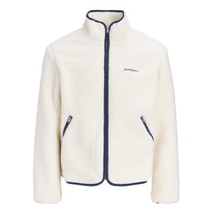 Veste Polaire Sherpa Écru Homme Jack & Jones Teddy vue 0